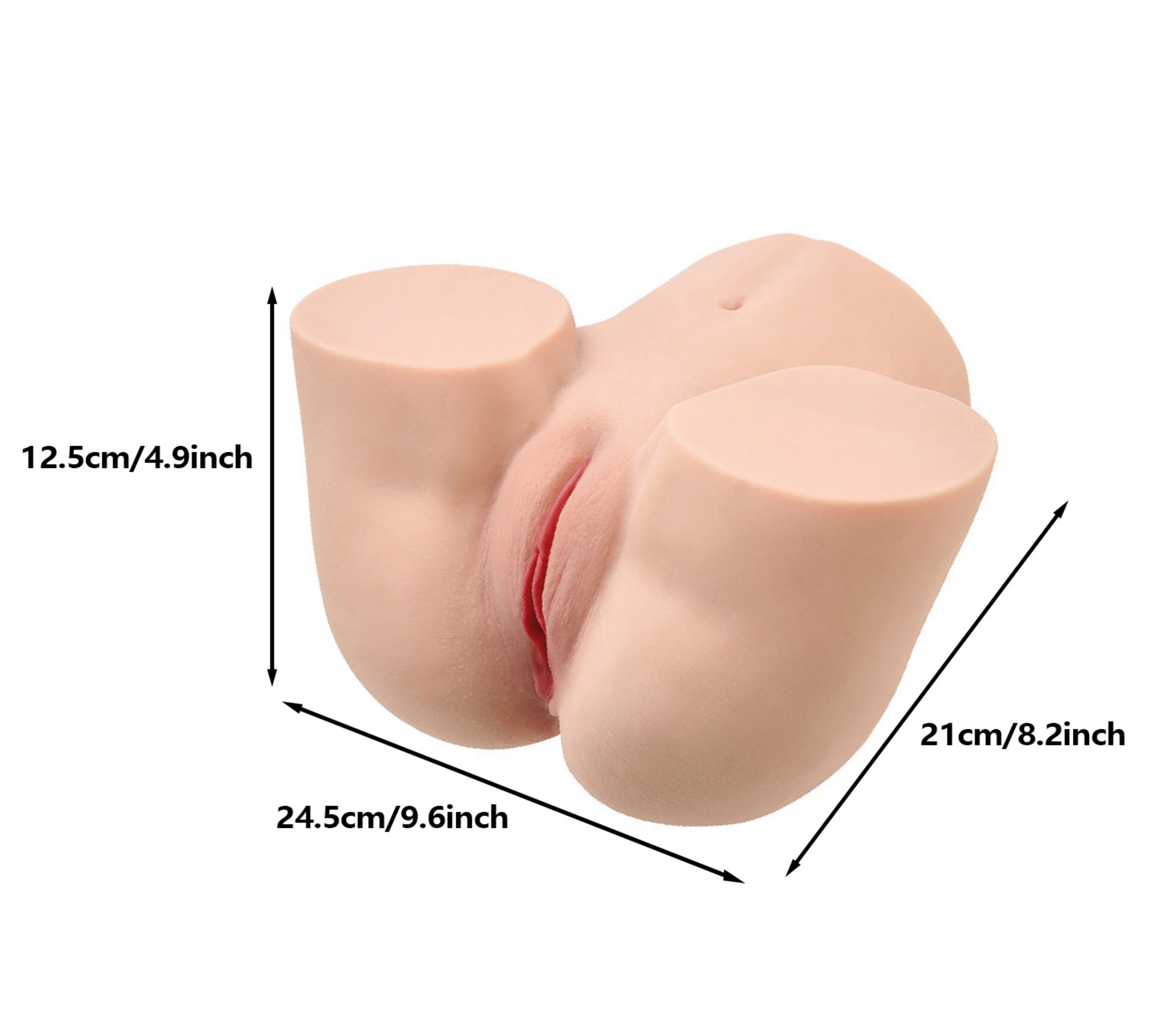 Disponible en EE. UU. Envío rápido Muñeca sexual de 25 cm (10 pulgadas) - Solo torso