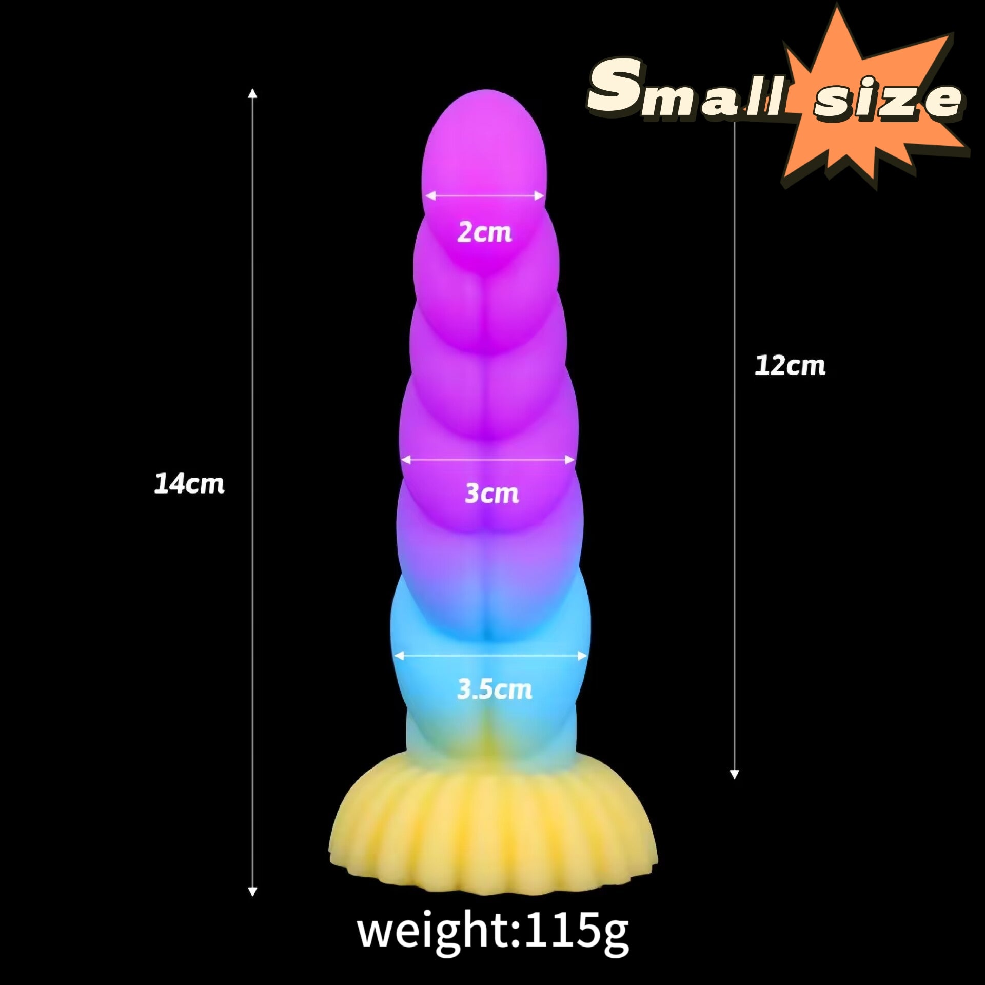 Free shipping丨Glow-in-the-Dark Dildo with Powerful Suction Cup, Adult Toy for Women