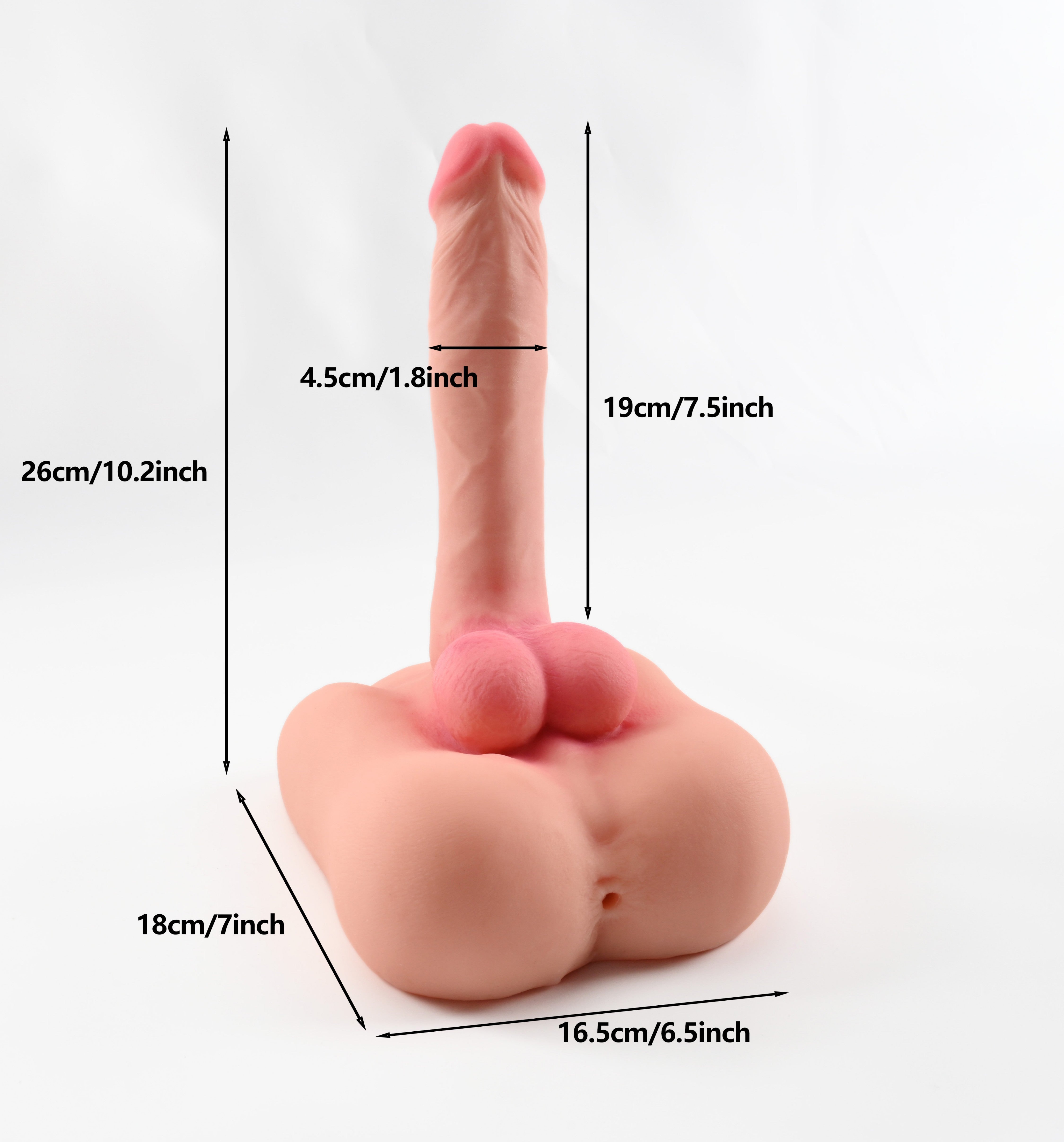 EE. UU. En existencia 丨 Envío rápido 丨 Muñeca sexual de 26 cm / 10,2 pulgadas - Solo torso