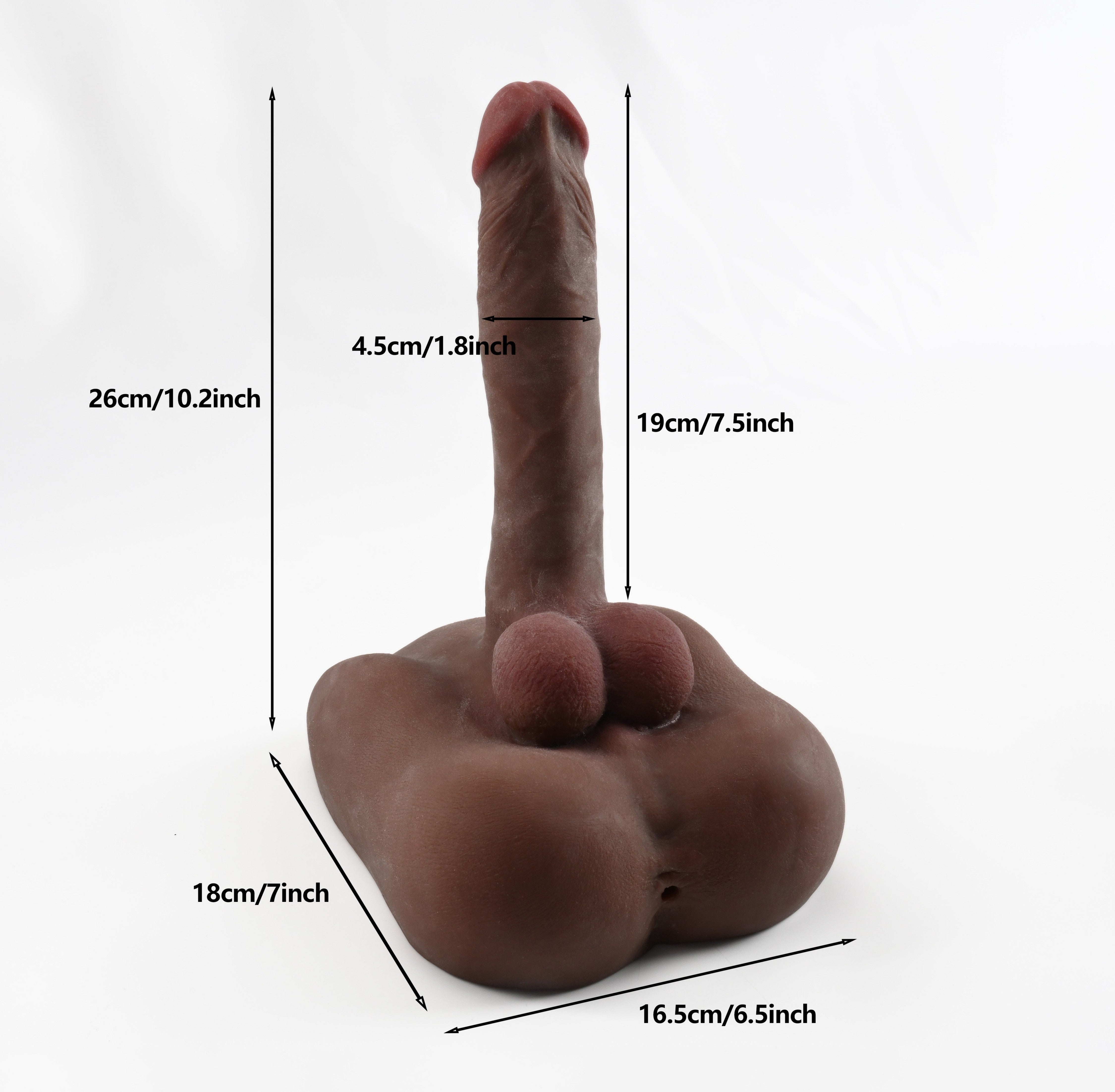 EE. UU. En existencia 丨 Envío rápido 丨 Muñeca sexual de 26 cm / 10,2 pulgadas - Solo torso