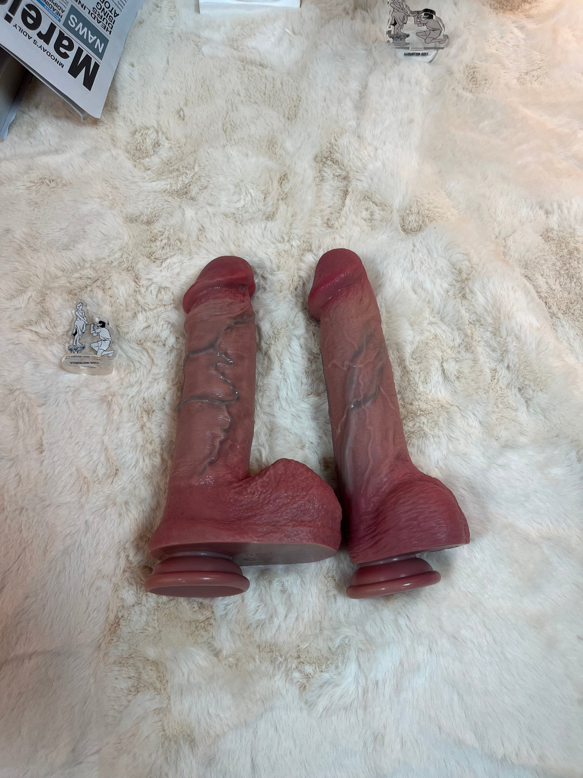 450g/0.99lb Premium Silicone Dildo with Heating, Vibration & Auto Thrusting
