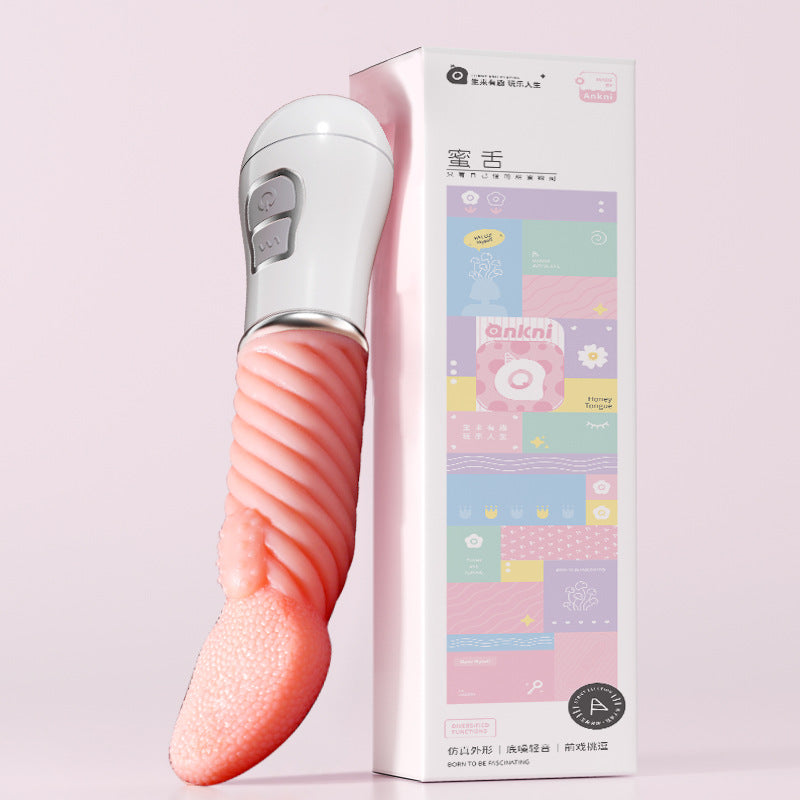 Vibromasseur puissant pour lécher la langue et les produits sexuels pour adultes