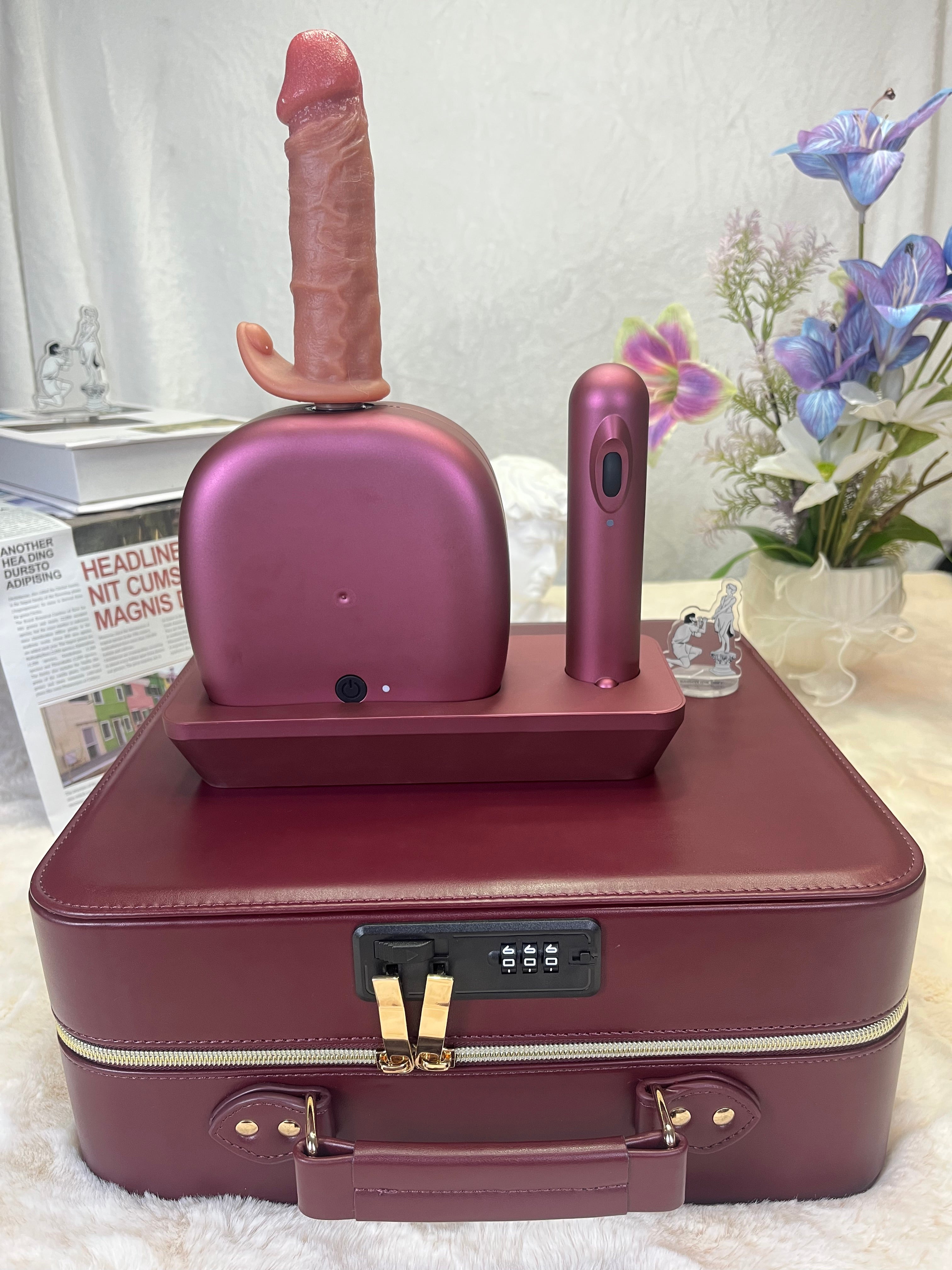 Free Shipping丨Clitoral & Crotch Massager with 3 Sizes and High-Frequency Pulsation