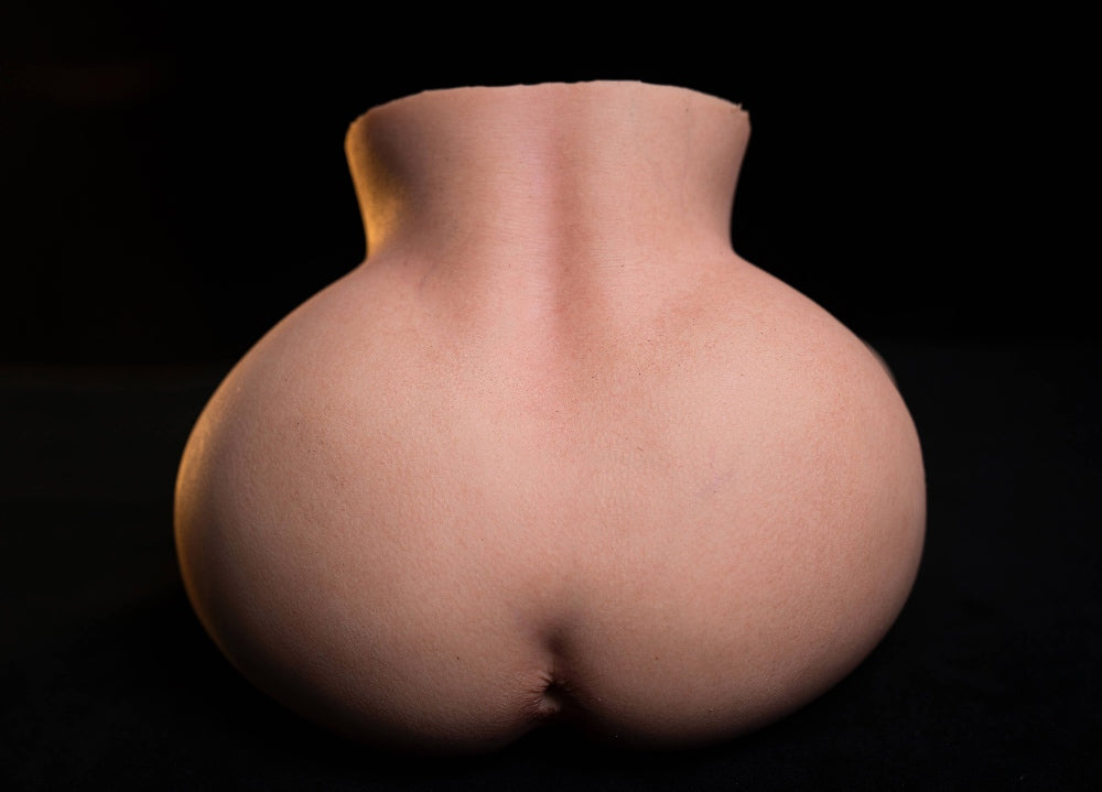 Kostenloser Versand丨5.5kg/12lb Medizinisches Silikon Taschen-Vagina & Anus – Ultra-weich, ultra-realistischer Hauttextur