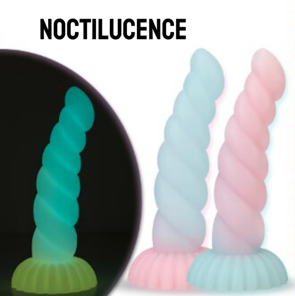 Free shipping丨Glow-in-the-Dark Colorful Dildo with Strong Suction Cup, Adult Toy for Women