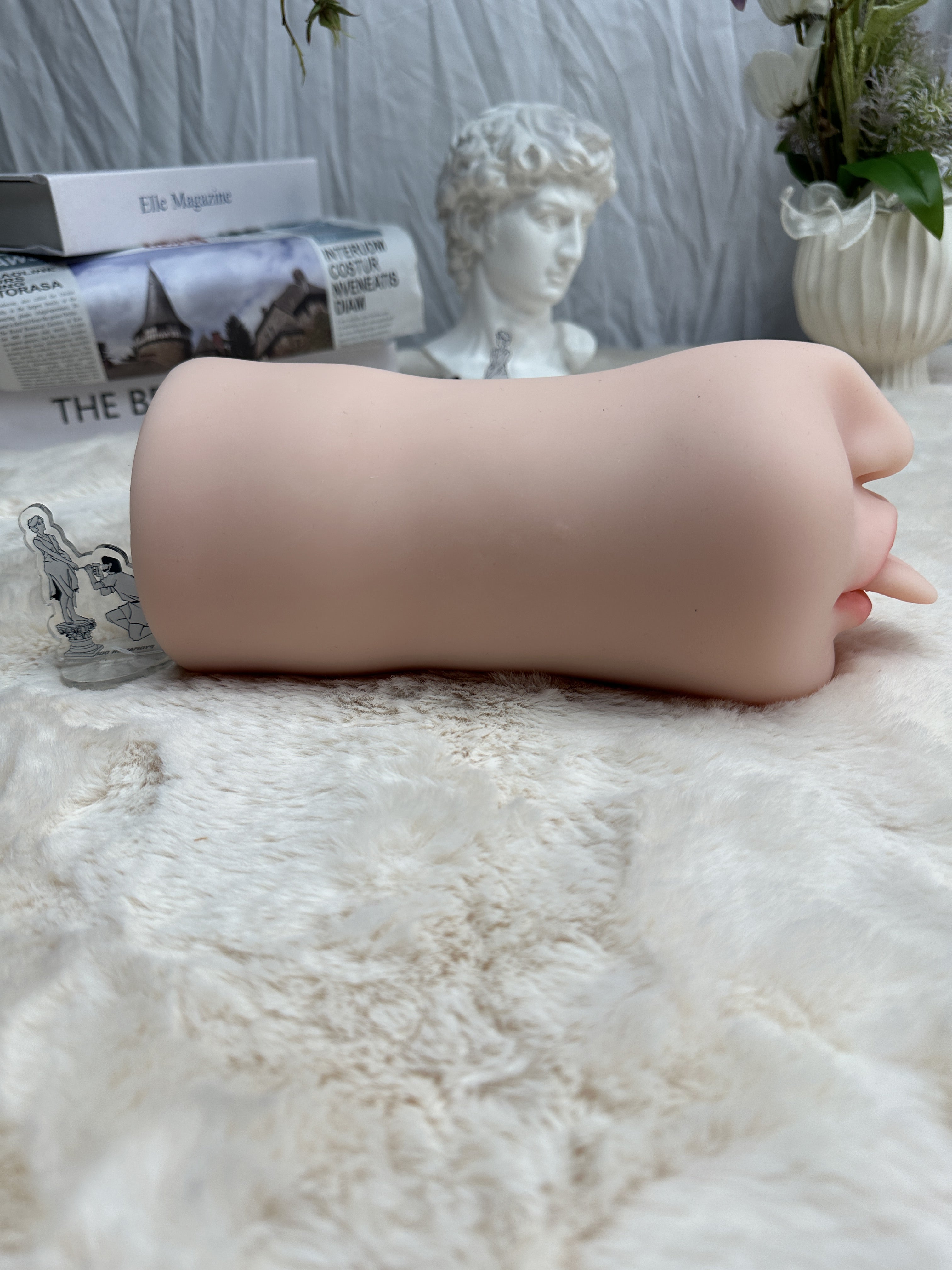 Realistic TPE Automatic Masturbator – Powerful Suction, Vibration & Tongue Design