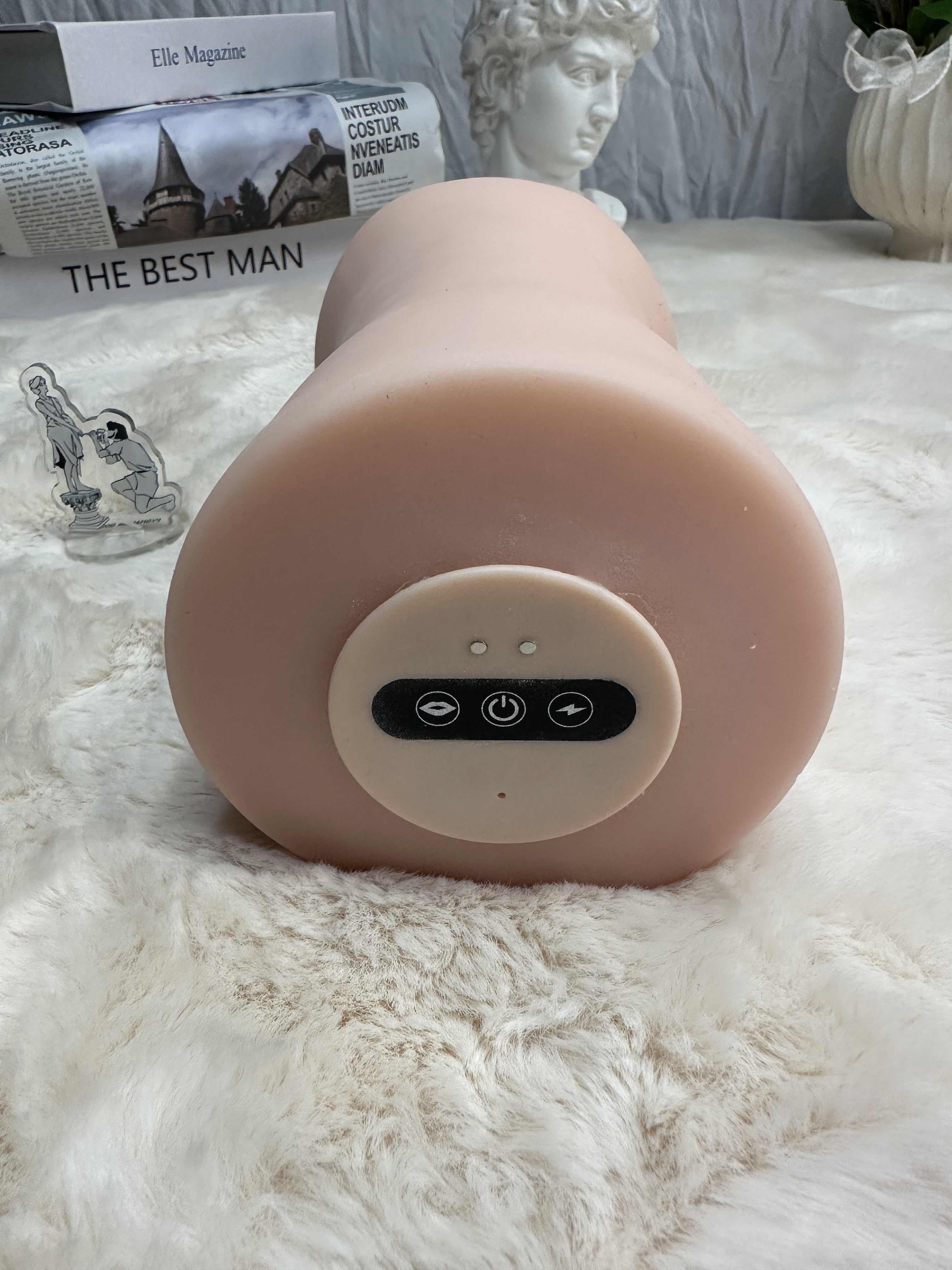 Realistic TPE Automatic Masturbator – Powerful Suction, Vibration & Tongue Design