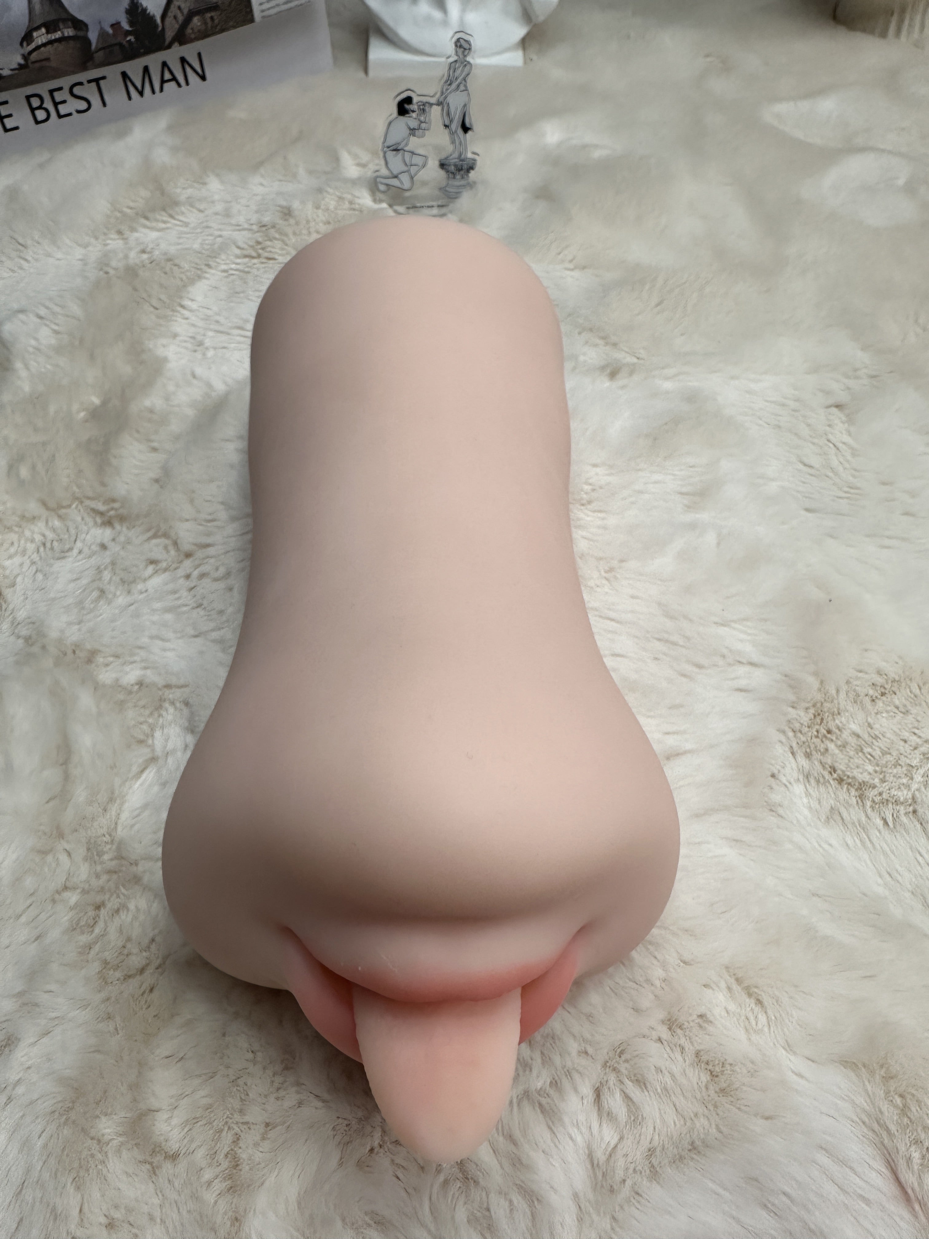 Realistic TPE Automatic Masturbator – Powerful Suction, Vibration & Tongue Design