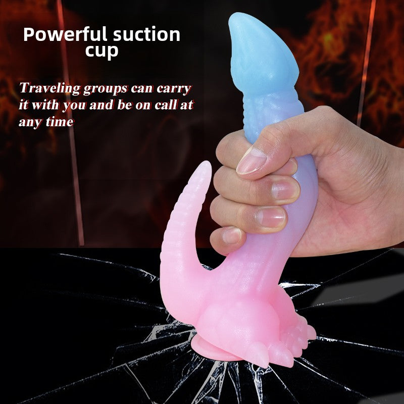 Luminous magic horn penis