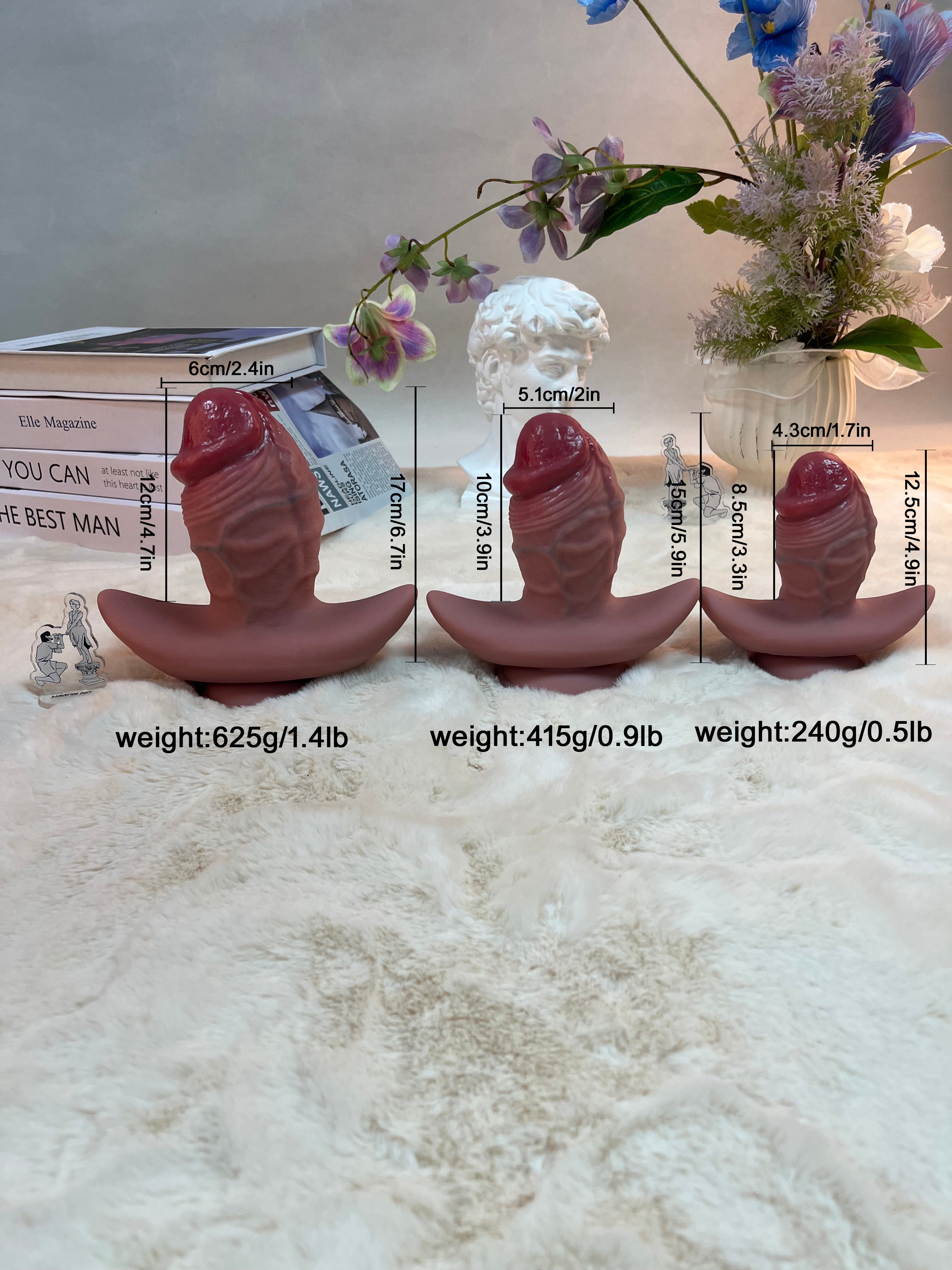 625g/1.4lb Premium Silicone Butt Plug – Smooth & Comfortable Design