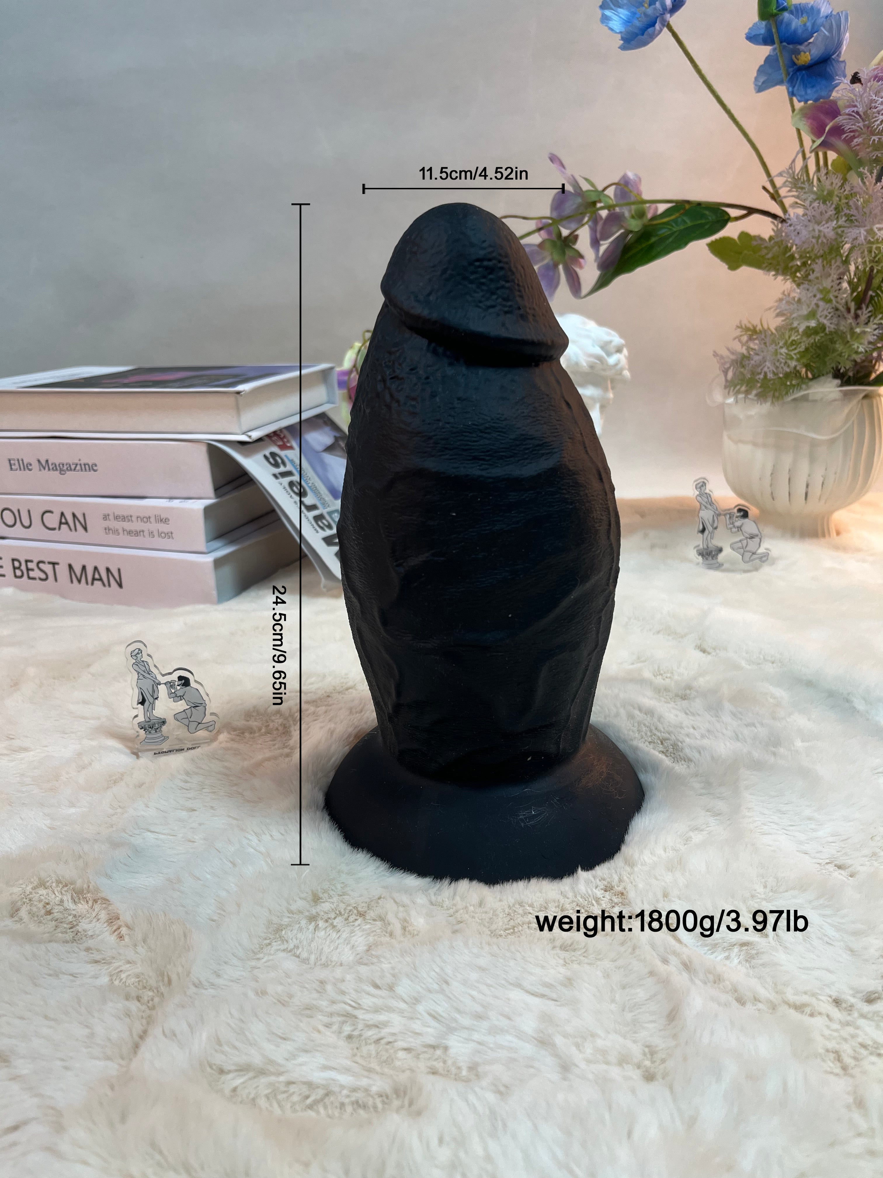 1800g/3.97lb Extra Large Silicone Dildo – Premium Body-Safe Design