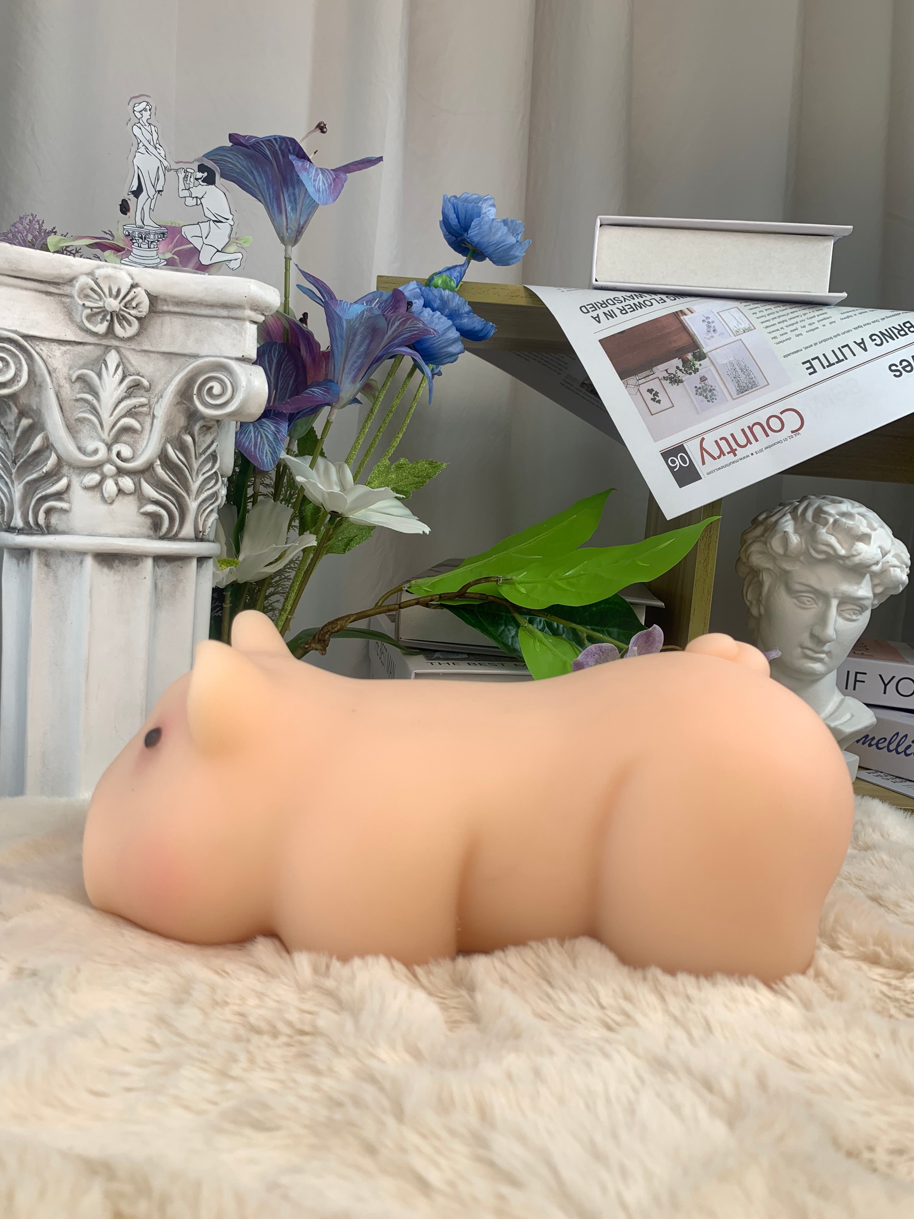 Free Shipping丨Pig-Shaped Masturbator for Men – Dual Tight Channels for Enhanced Pleasure