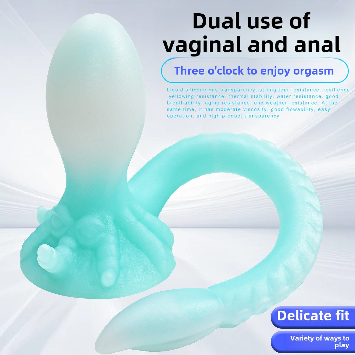 Luminous fish egg anal and yin dual use