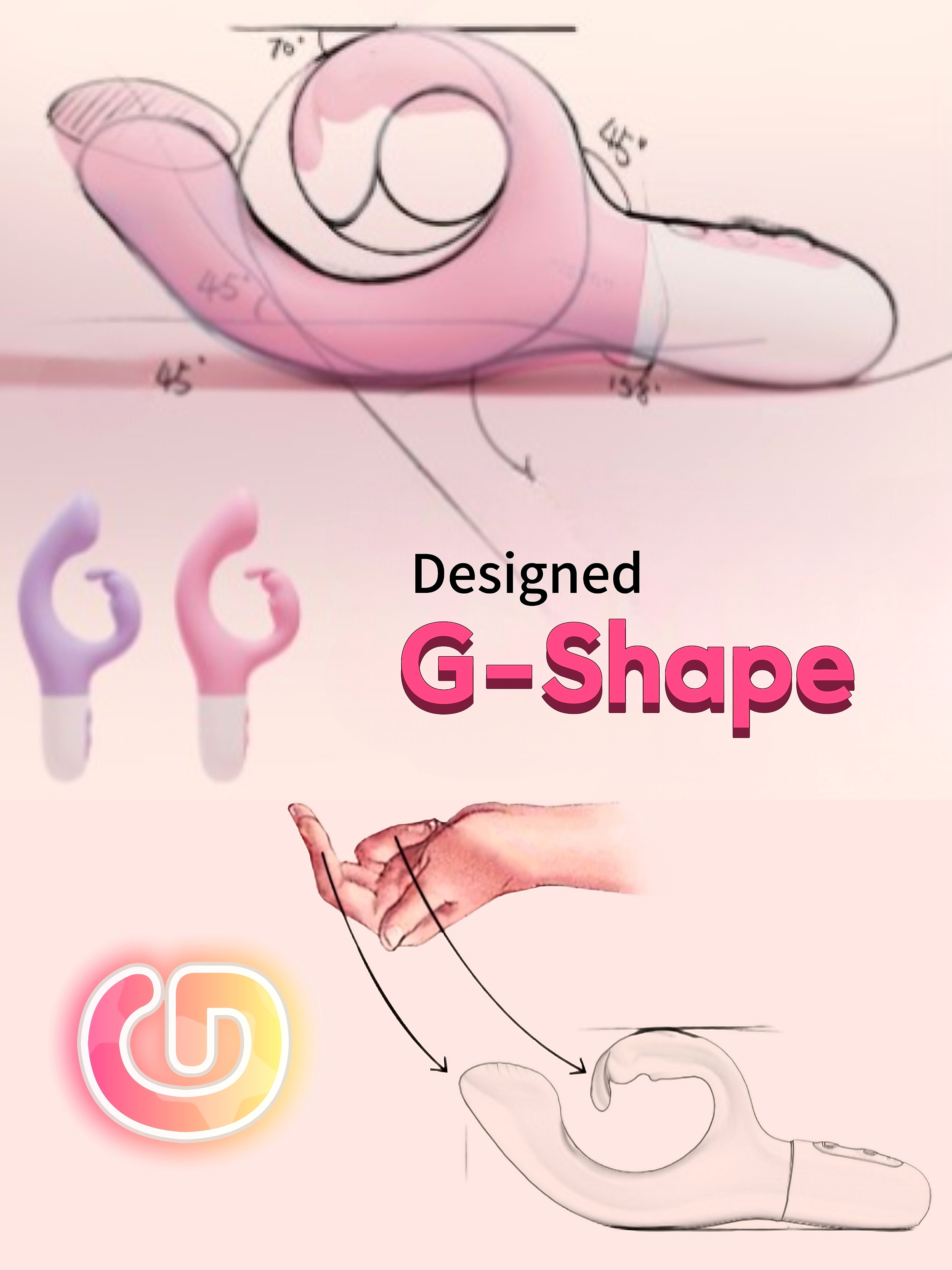 Free Shipping丨Thrusting Rabbit Vibrator for Women with Clitoral Stimulation