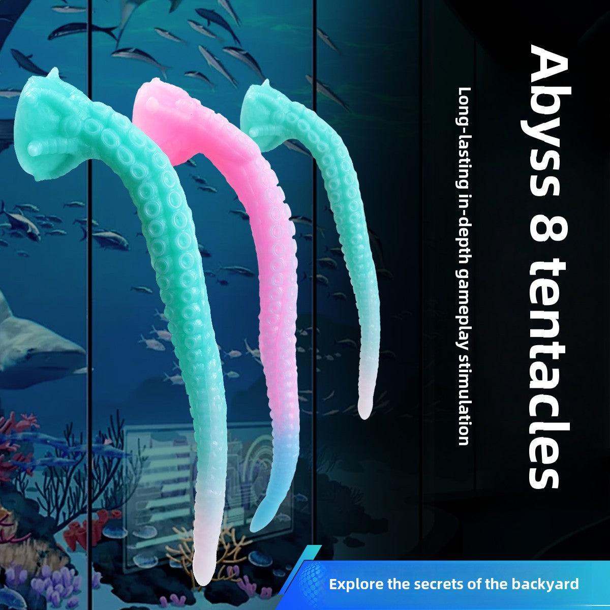New octopus tentacle anal plug