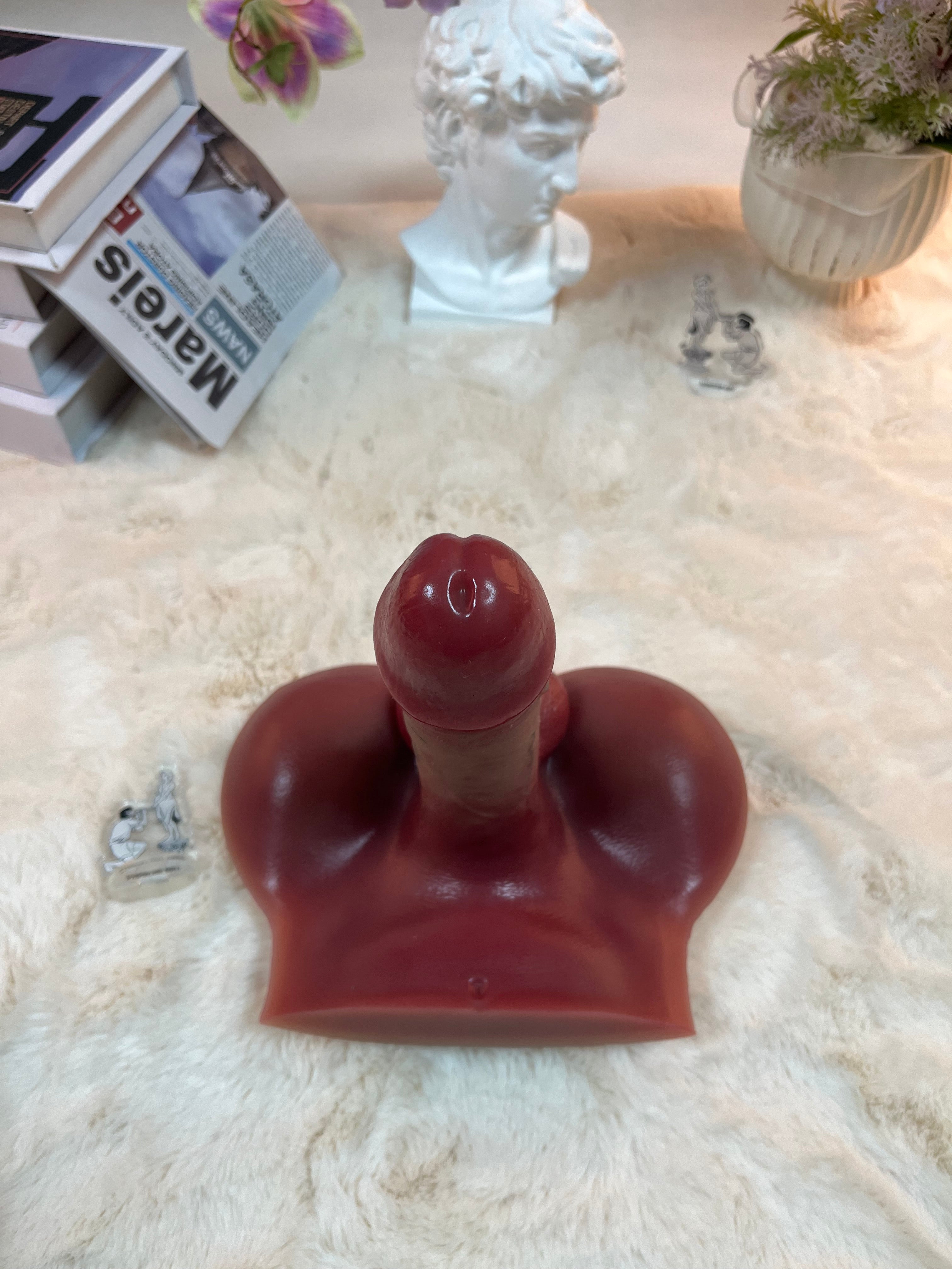 1010g/2.23lb waterproof silicone manual massager designed specifically for women