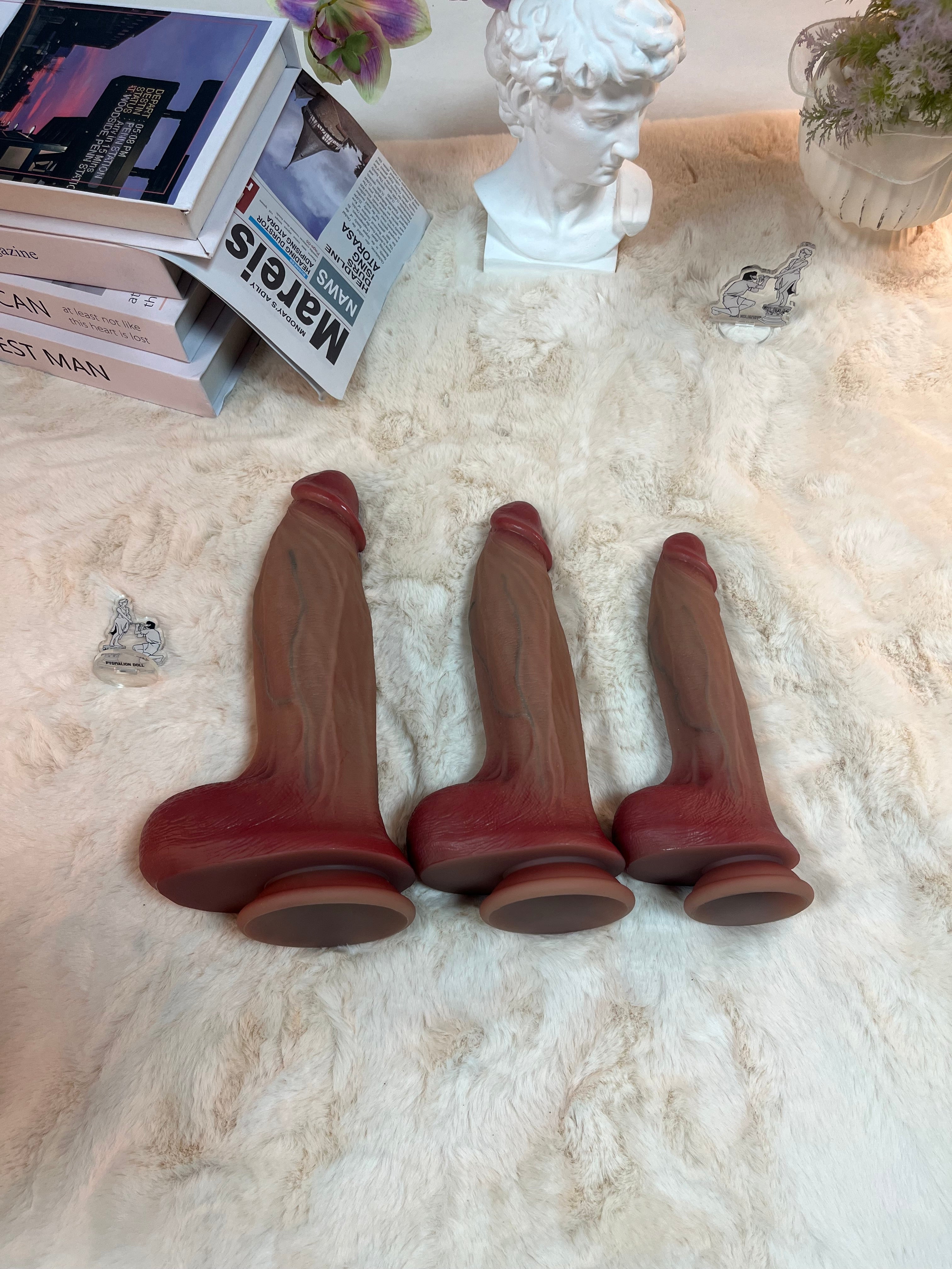 1100g/2.43lb Extra Large Silicone Dildo – Premium Body-Safe Design