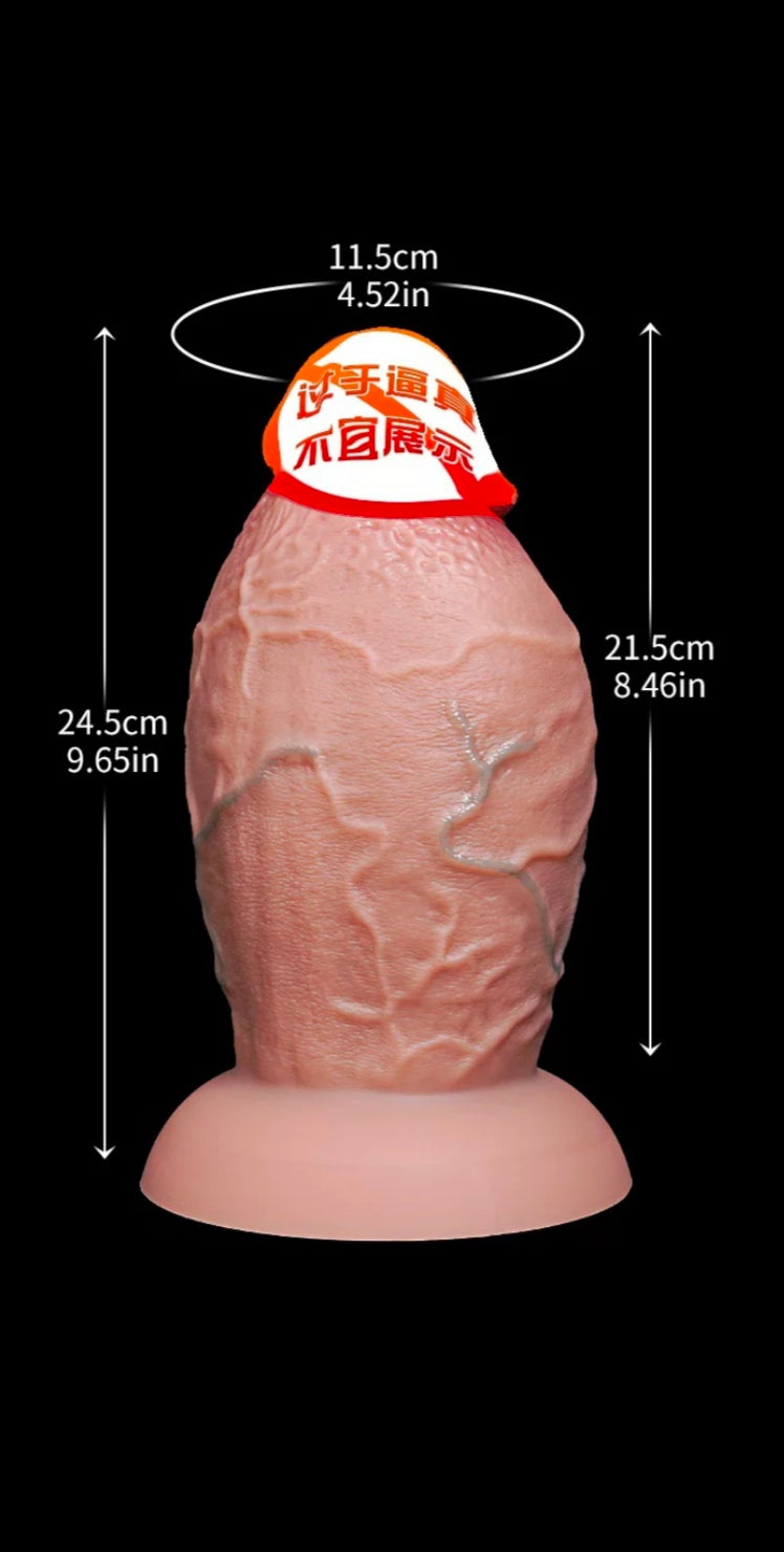 1800g/3.97lb Extra Large Silicone Dildo – Premium Body-Safe Design