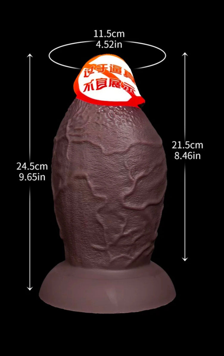 1800g/3.97lb Extra Large Silicone Dildo – Premium Body-Safe Design