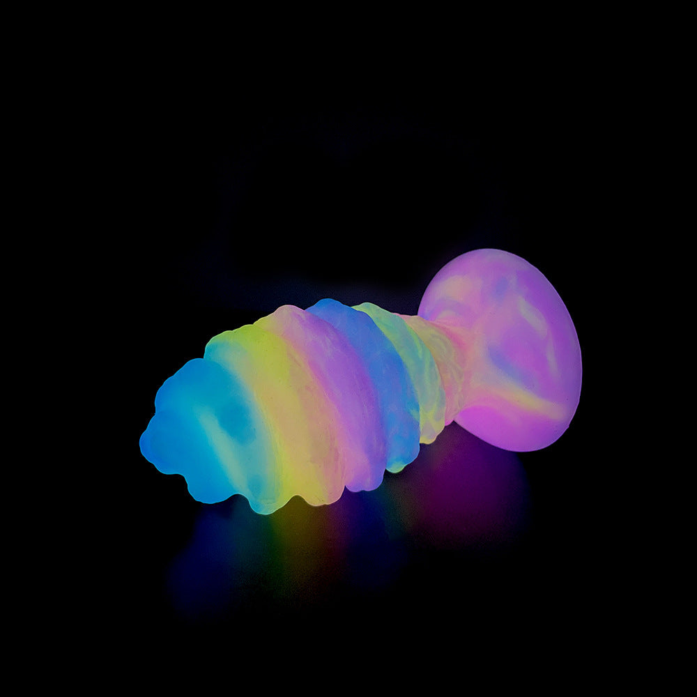 New color conch size luminous anal plug