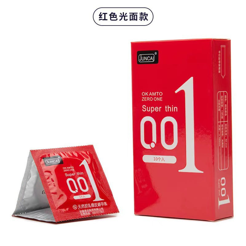 Free Shipping丨Ultra-Thin Condom 001 – Maximum Sensitivity and Comfort for a Natural Feel