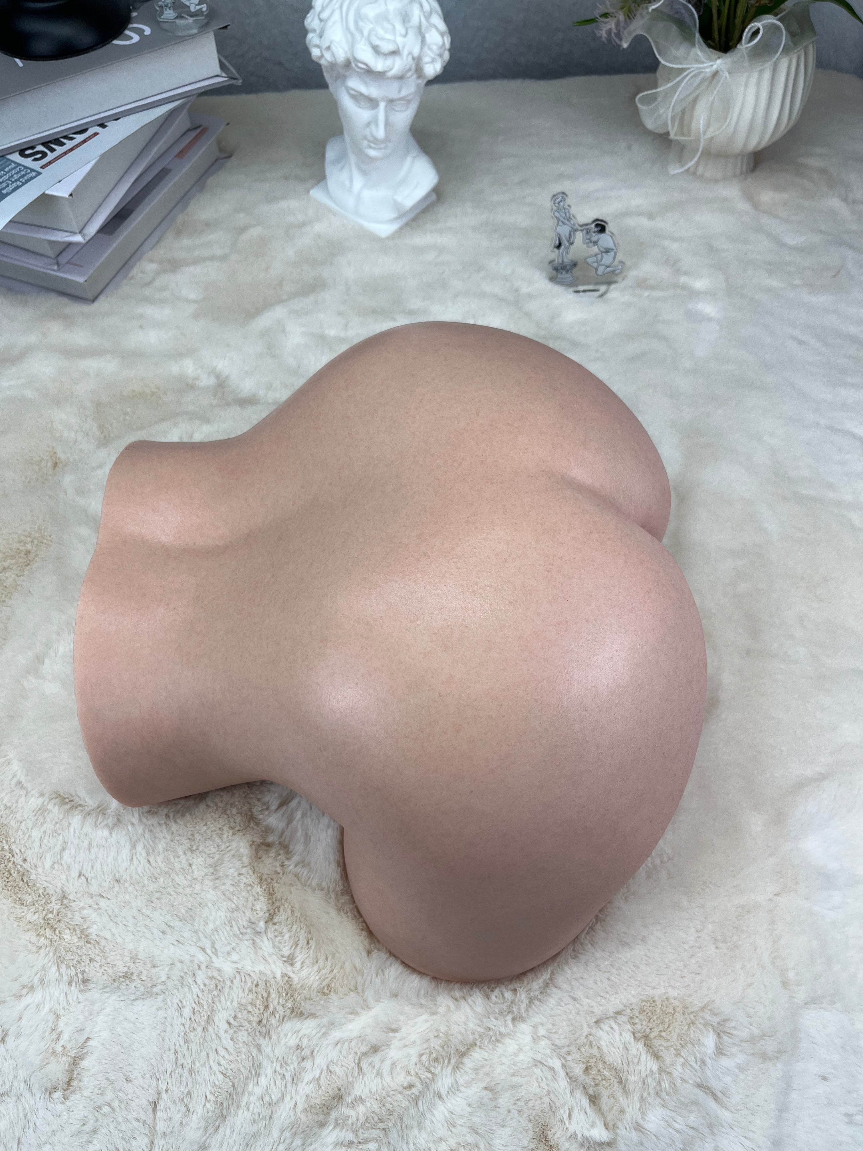 Free Shipping丨12kg/26.5lb 1:1 Molded Platinum Silicone Torso Model with Dual Channels – Ultra-Realistic Skin Texture & True-to-Life Proportions