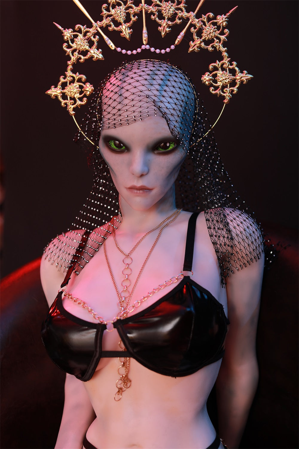 Free Shipping | Free Skeleton | Meimo — 153cm/5ft Full-Silicone Alien Sex Doll