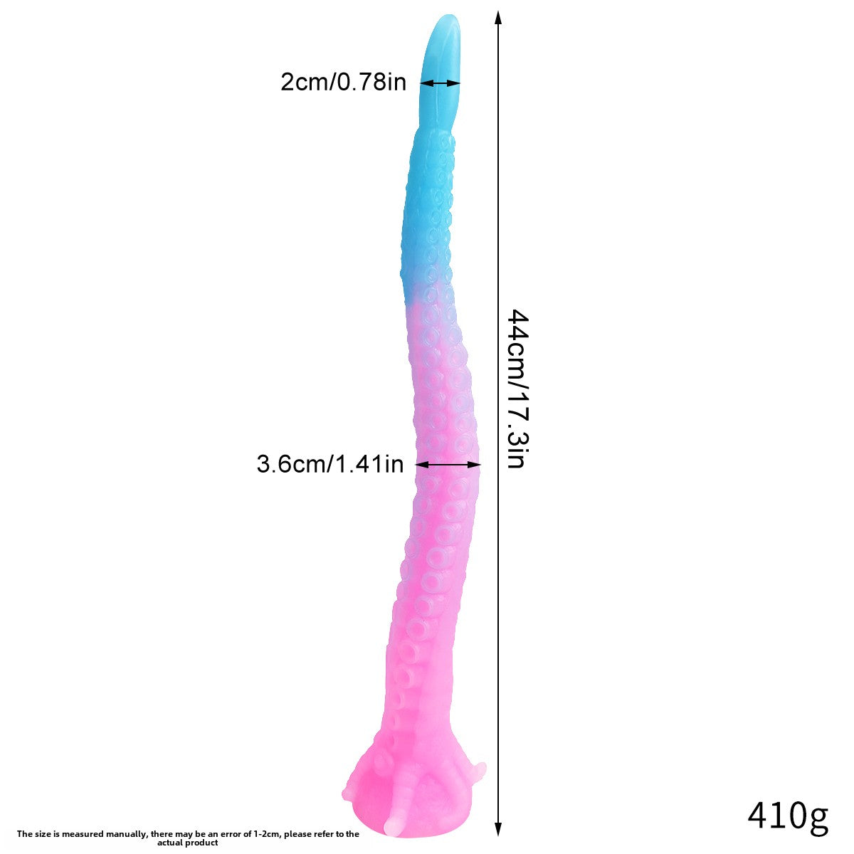 New octopus tentacle anal plug